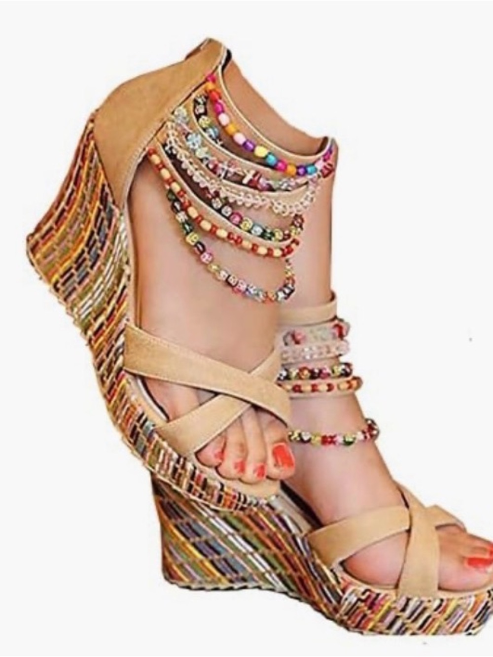 👡 {Amazon Wedge Sandals}